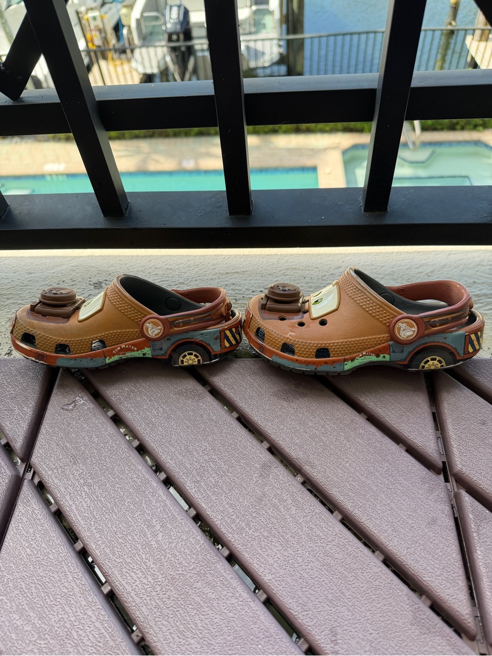 Pair of Disney Cars CROCS - Picture 6 of 12